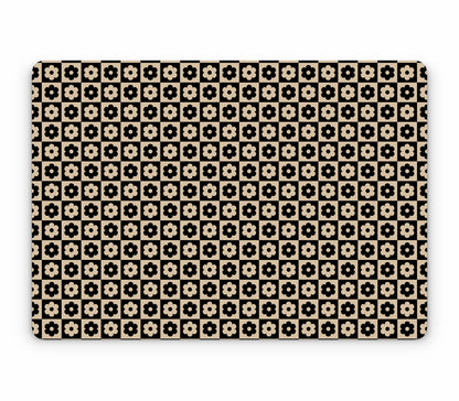 MacBook Pro 13" (2016-2019) Touch Bar skin, Floral Grid, top skin without logo cutout