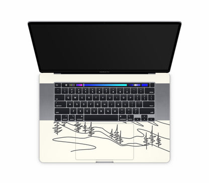 MacBook Pro 16" (2019, Touch Bar) skin, Offline, inside skin