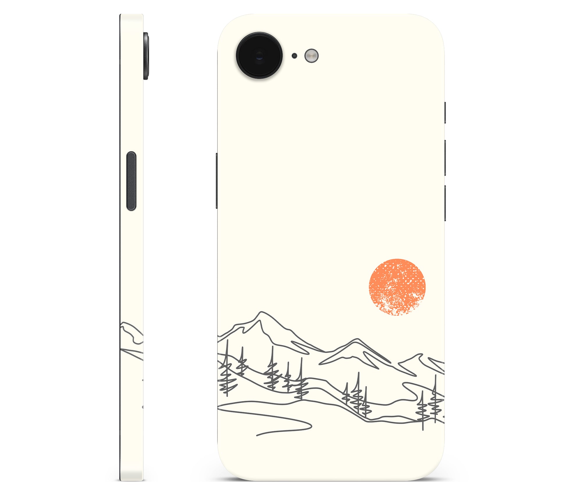 iPhone 16e skin, Offline, full wrap without logo cutout