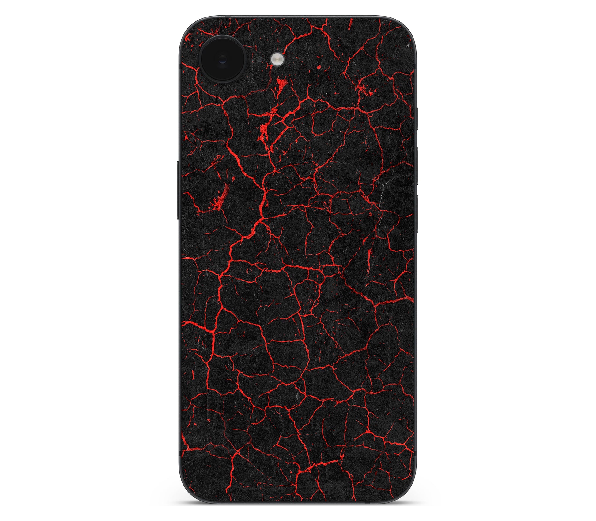 iPhone 17e skin, Hellcrack, back skin without logo cutout