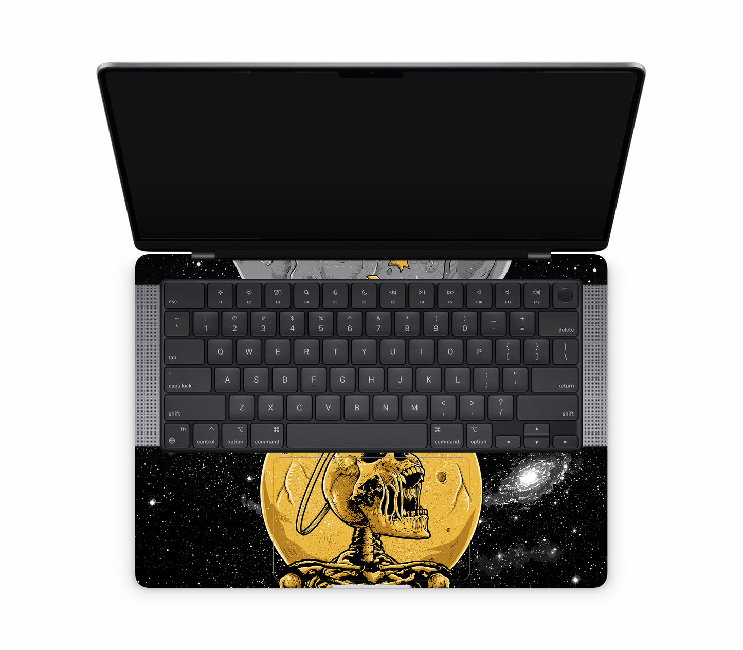 MacBook Pro 14" (2026, M5, M5 Pro, M5 Max) skin, Doomsday, inside skin