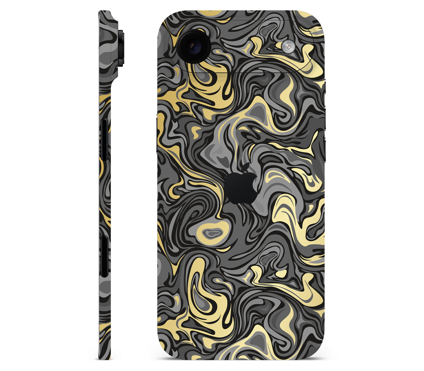 iPhone Air skin, Damnation, full wrap with logo cutout