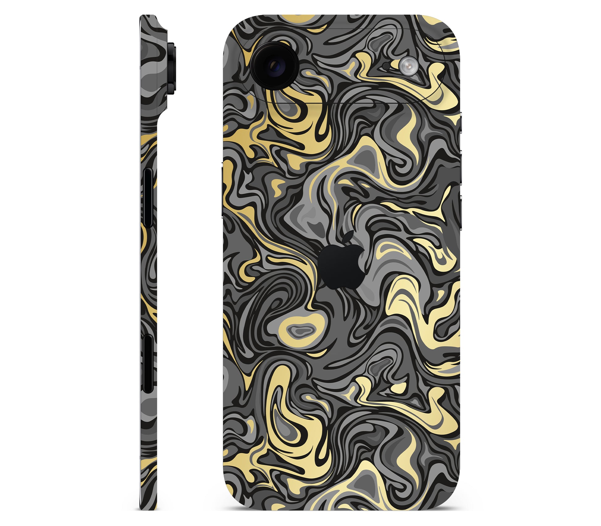 iPhone Air skin, Damnation, full wrap with logo cutout