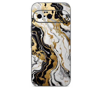 Google Pixel 10 Gold Flare