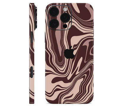 iPhone 16 Pro skin, Vertigo (Fever), full wrap with logo cutout