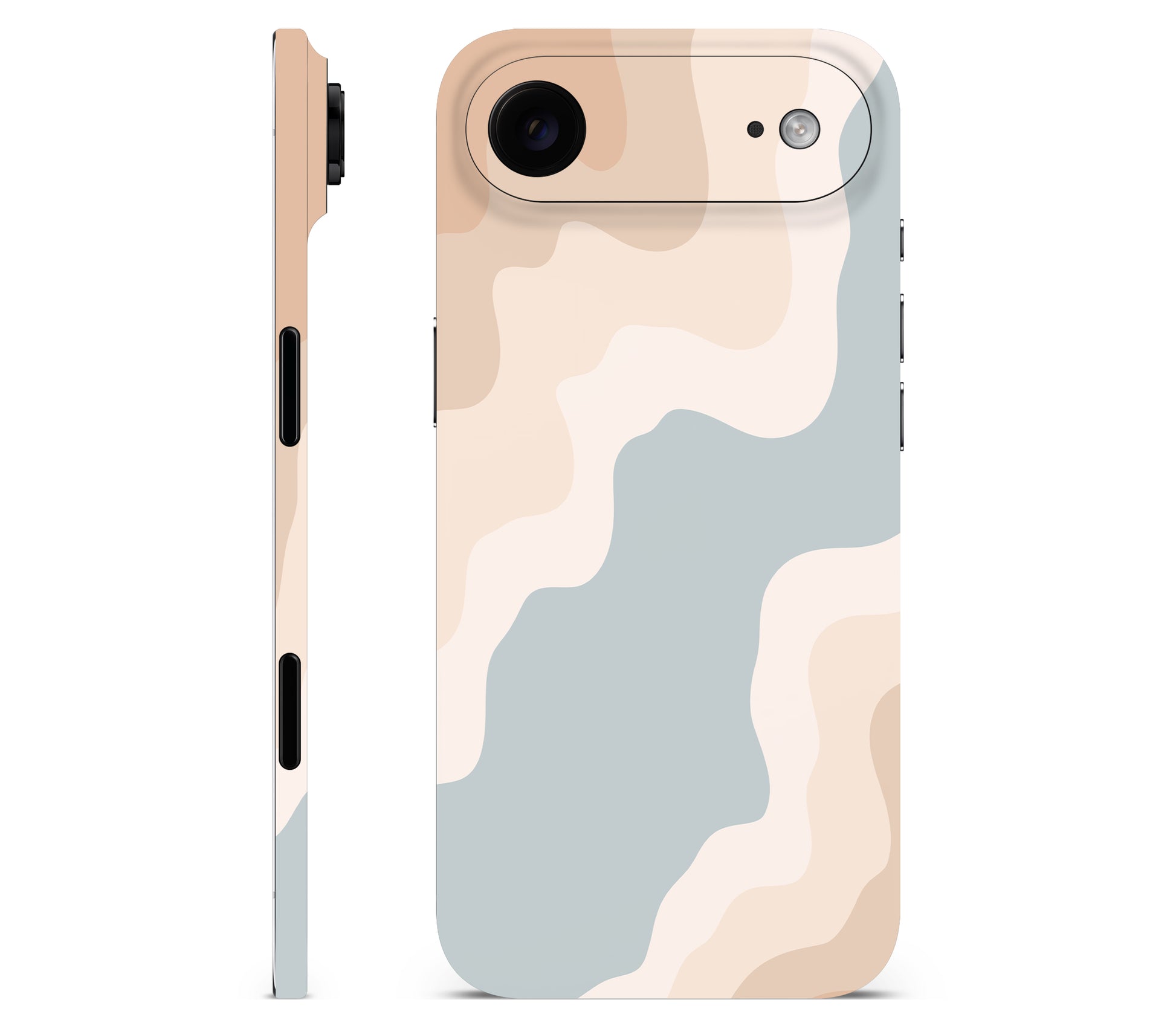 iPhone Air skin, Drift (Haze), full wrap without logo cutout