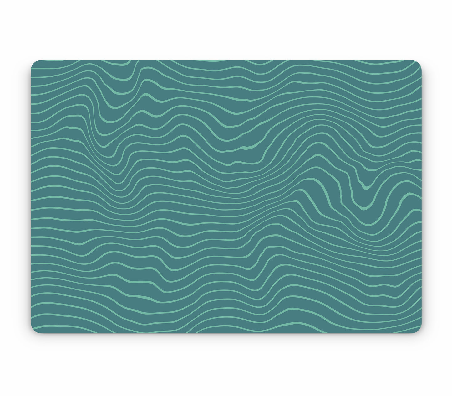 MacBook Pro 16" (2021, M1) skin, Tide, top skin without logo cutout