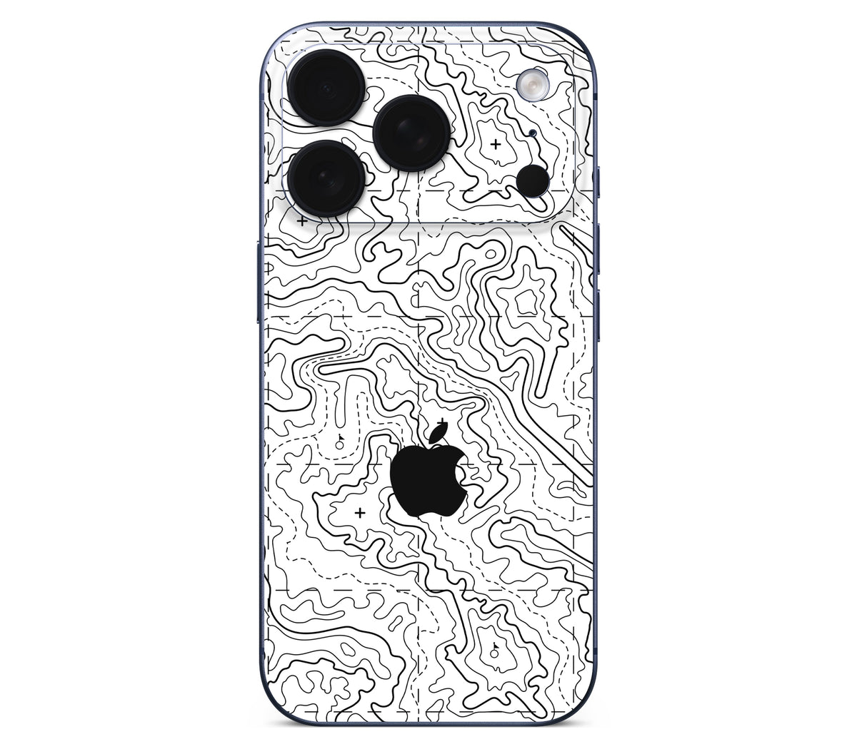iPhone 18 Pro skin, Lockdown (Endgame), back skin with logo cutout