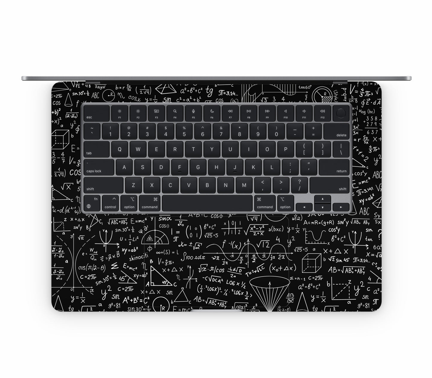 MacBook Air 15" (2025, M4) skin, Math Madness, inside skin