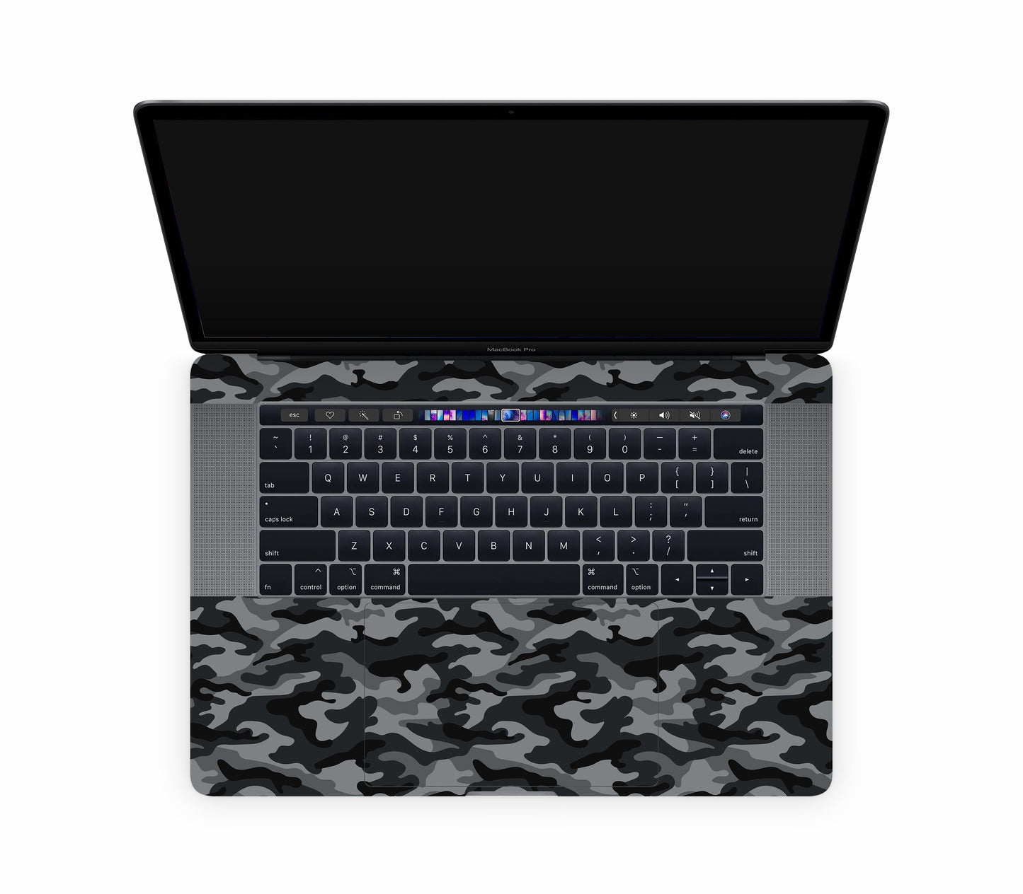 MacBook Pro 15" (2018, Touch Bar) skin, Urban Camo, inside skin