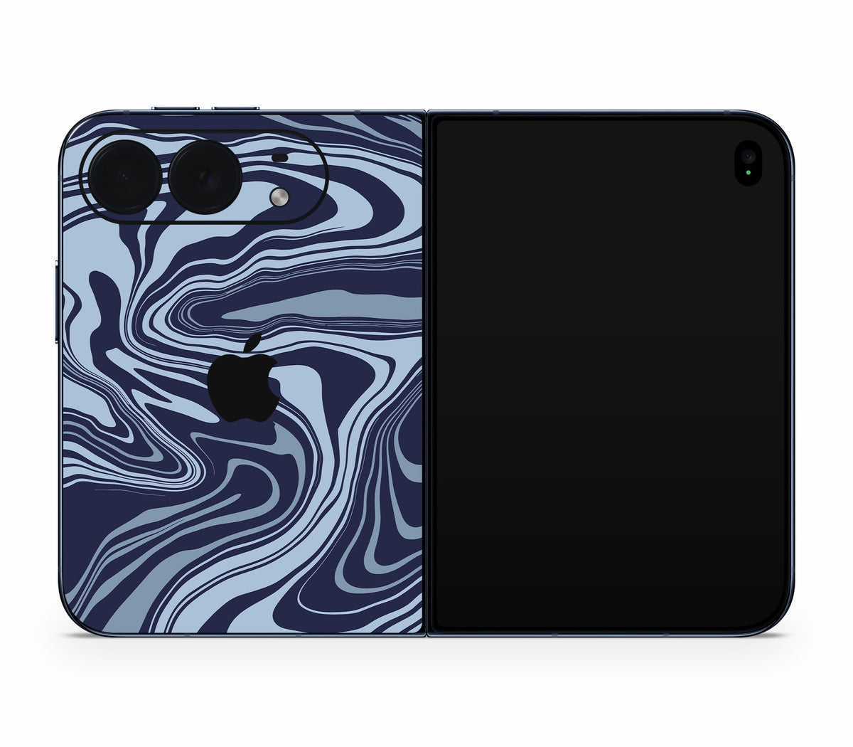 iPhone Duo skin, Vertigo (Blur), back skin with logo cutout