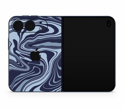 iPhone Duo skin, Vertigo (Blur), back skin with logo cutout