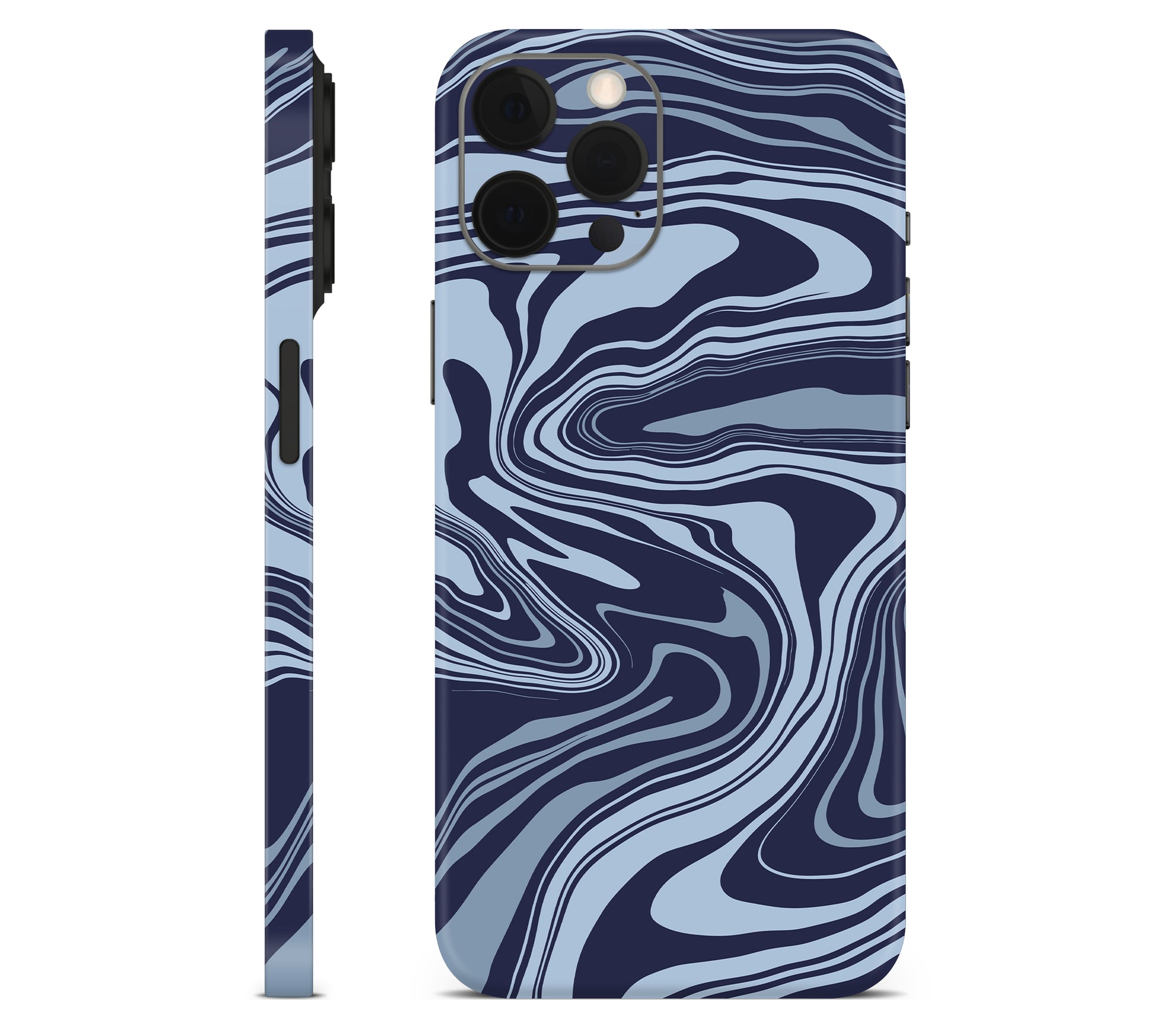 iPhone 12 Pro skin, Vertigo (Blur), full wrap without logo cutout