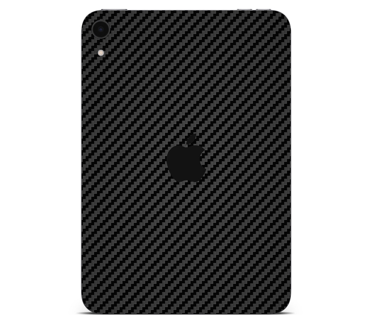 iPad Mini 7 (A17 Pro) skin, Code: Carbon, back skin with logo cutout
