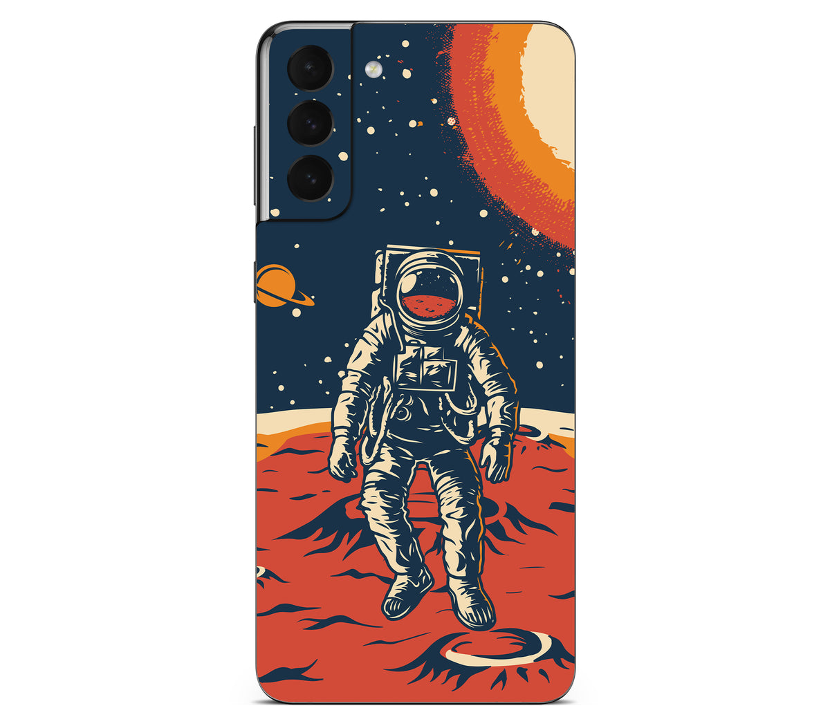 Galaxy S21 skin, Martian, back skin