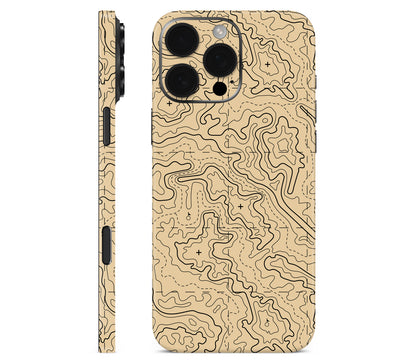 iPhone 16 Pro skin, Lockdown (Sandline), full wrap without logo cutout