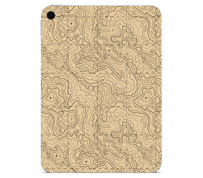 iPad 10.9" (2022, Gen 10) skin, Lockdown (Sandline), back skin without logo cutout