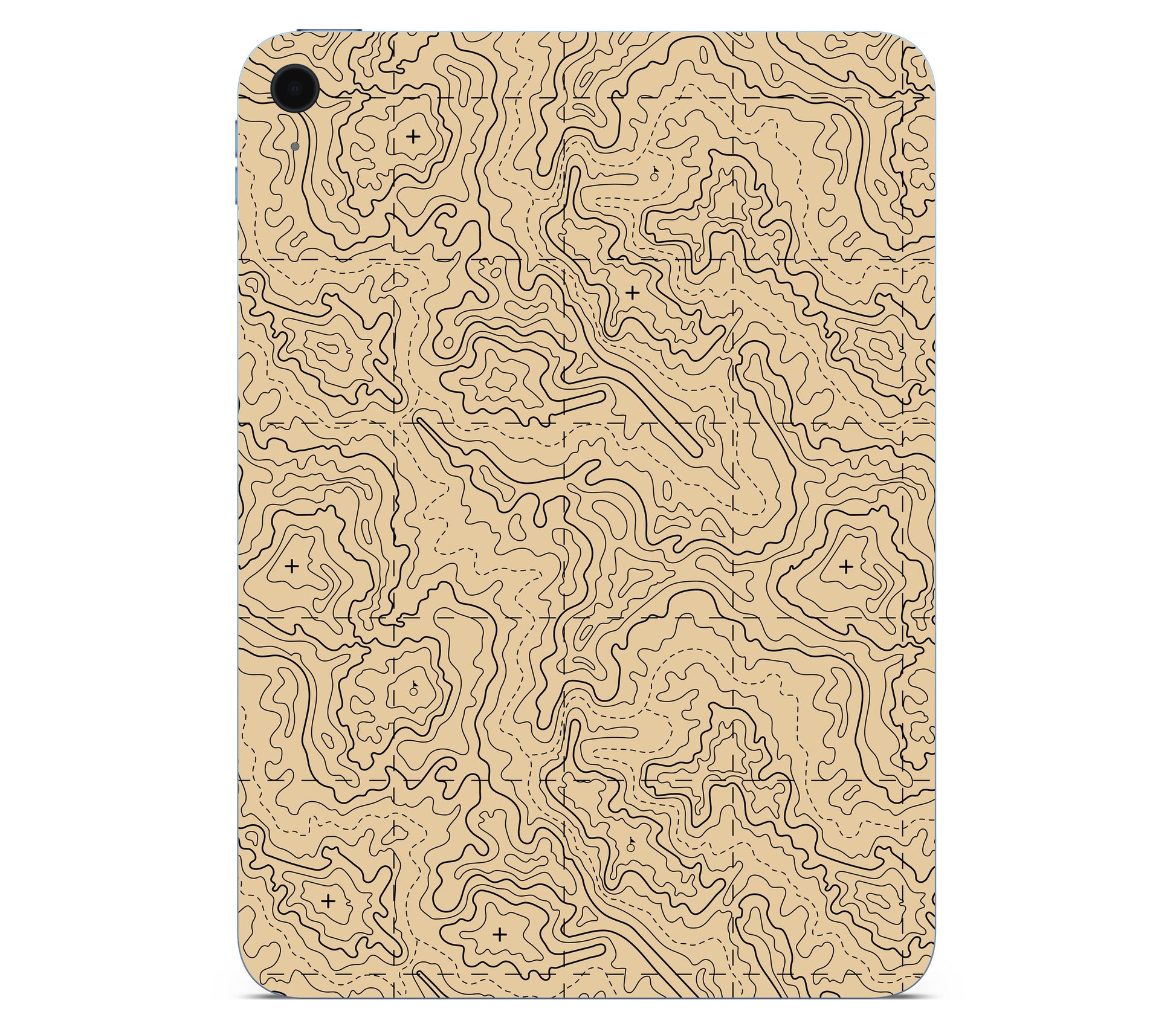 iPad 10.9" (2025, Gen 11) skin, Lockdown (Sandline), back skin without logo cutout