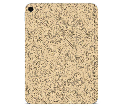 iPad 10.9" (2025, Gen 11) skin, Lockdown (Sandline), back skin without logo cutout