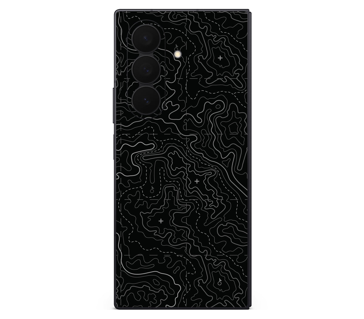 Galaxy Z Fold 8 Ultra skin, Lockdown (Blackout), back skin