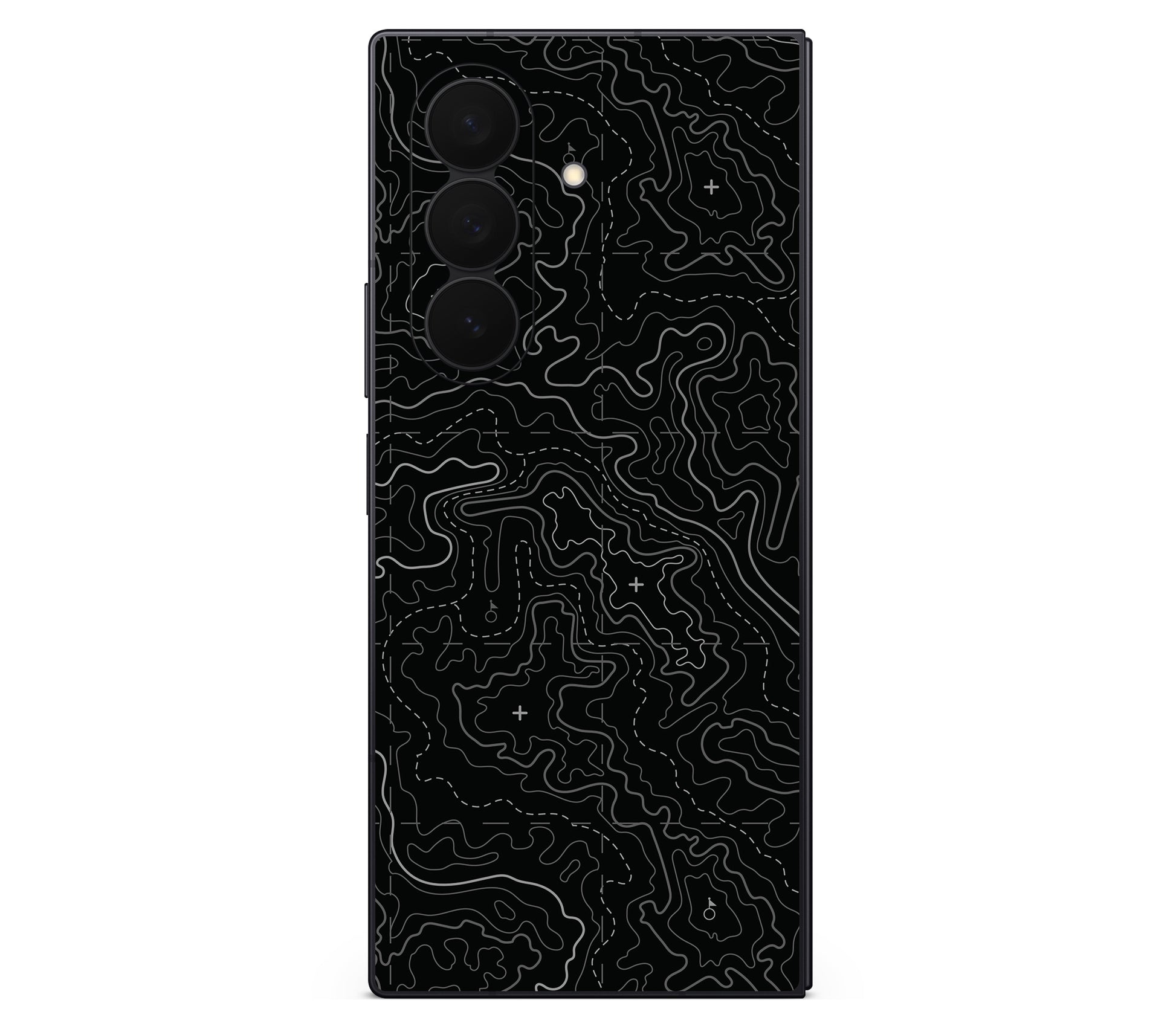 Galaxy Z Fold 8 Ultra skin, Lockdown (Blackout), back skin