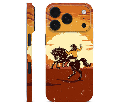 iPhone 18 Pro skin, Cowboy, full wrap skin
