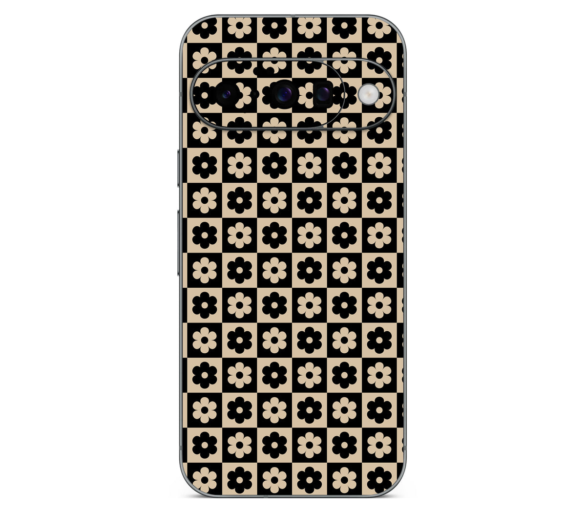 Google Pixel 11 skin, Floral Grid, back skin