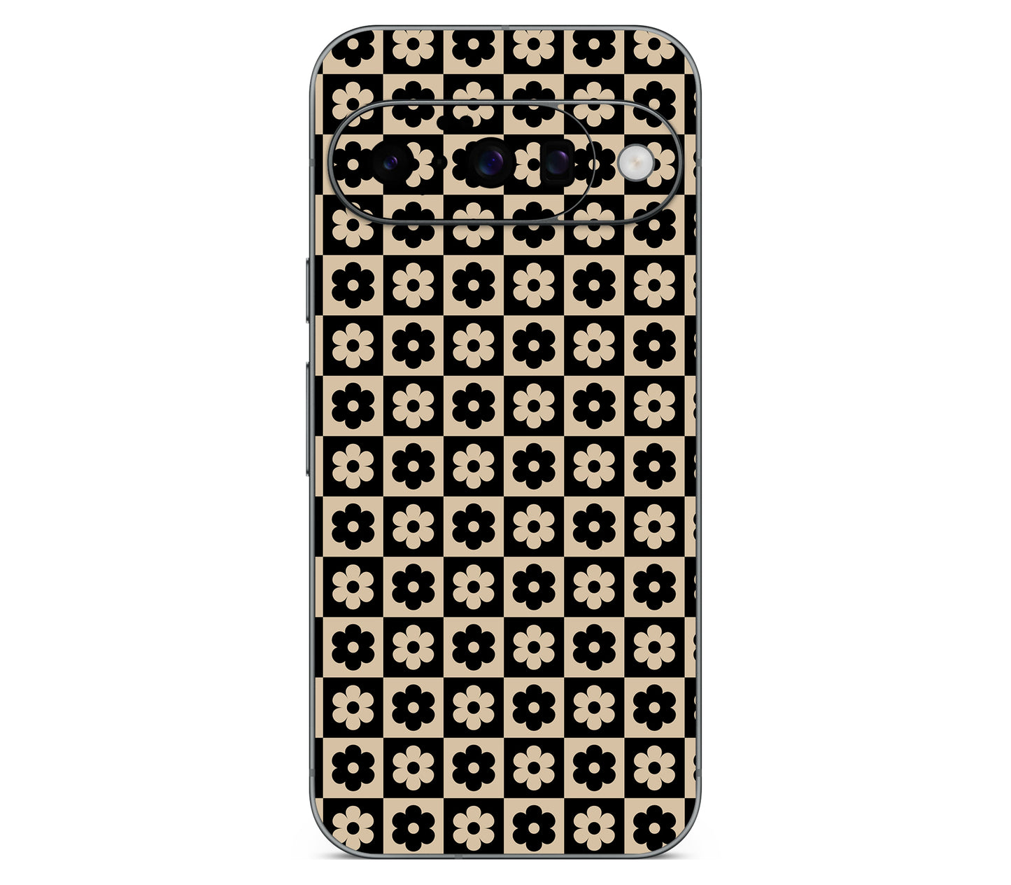 Google Pixel 11 skin, Floral Grid, back skin