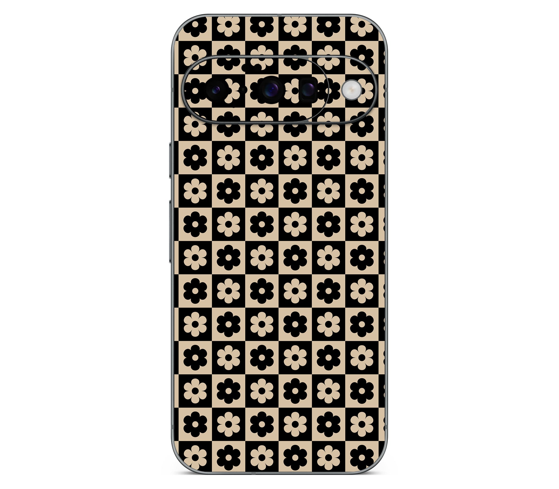 Google Pixel 11 skin, Floral Grid, back skin
