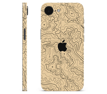 iPhone 16e skin, Lockdown (Sandline), full wrap with logo cutout