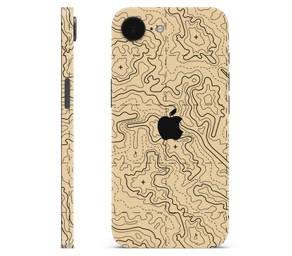 iPhone 17e skin, Lockdown (Sandline), full wrap with logo cutout
