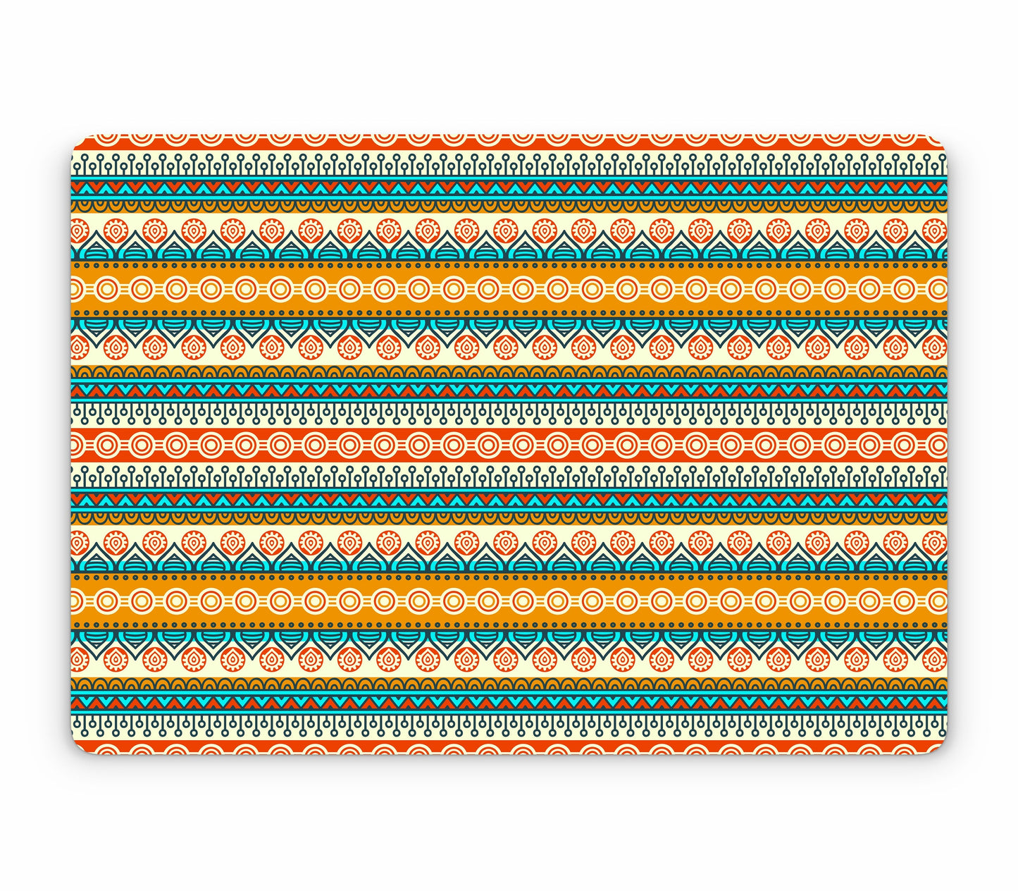 MacBook Pro 14" (2025, M5) skin, Rangoli, top skin without logo cutout