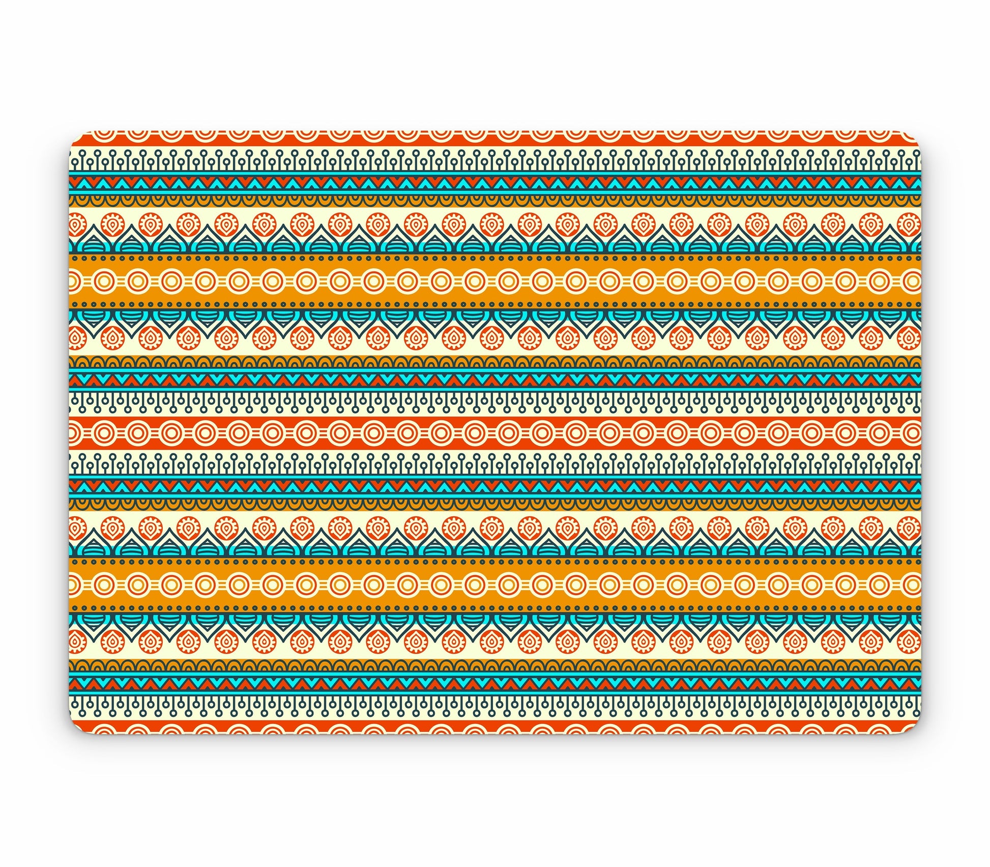 MacBook Air 13" (2025, M4) skin, Rangoli, top skin without logo cutout