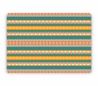 MacBook Air 13" (2025, M4) skin, Rangoli, top skin without logo cutout
