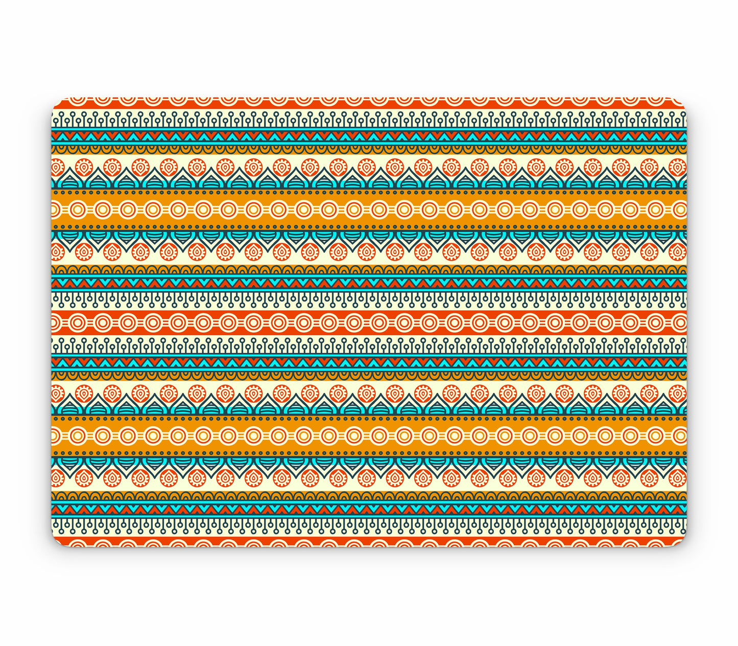 MacBook Pro 13" (2022, M2) skin, Rangoli, top skin without logo cutout