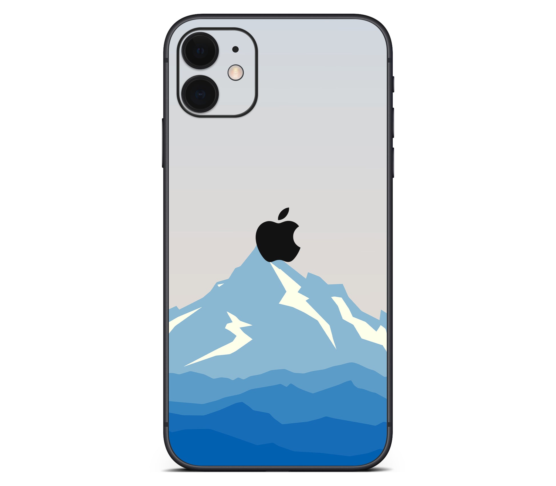 iPhone 11 skin, Everest, back skin with logo cutout