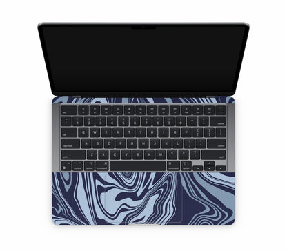 MacBook Air 13" (2024, M3) skin, Vertigo (Blur), inside skin