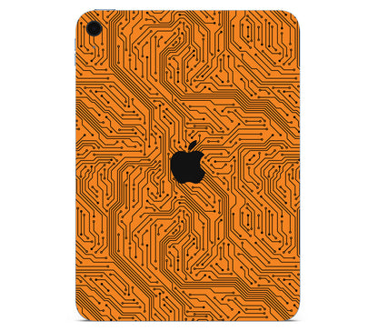 iPad 10.9" (2022, Gen 10) skin, Pulse Grid, back skin with logo cutout