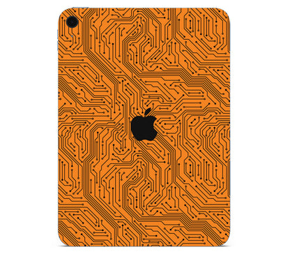 iPad 10.9" (2025, Gen 11) skin, Pulse Grid, back skin with logo cutout