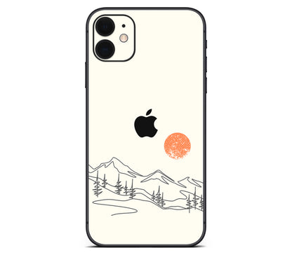 iPhone 11 skin, Offline, back skin with logo cutout