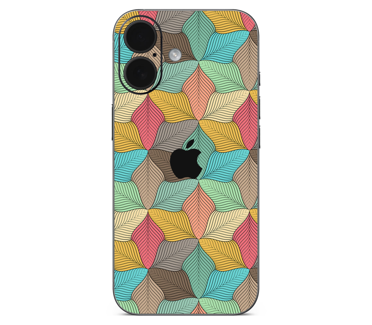 iPhone 17 skin, Blossom, back skin with logo cutout