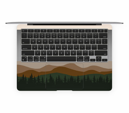 MacBook Air 13" (2018 - 2019) skin, Sierra Dusk, inside skin