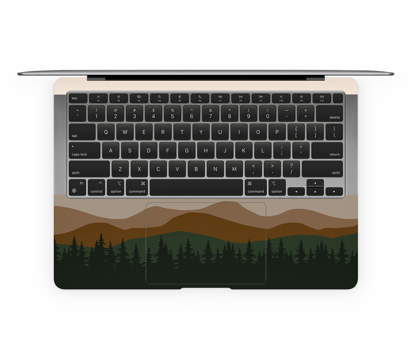 MacBook Air 13" (2020, Intel) skin, Sierra Dusk, inside skin