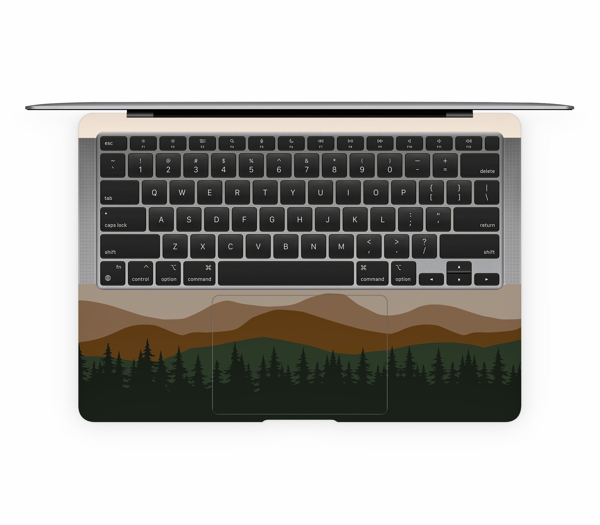 MacBook Air 13" (2020, Intel) skin, Sierra Dusk, inside skin
