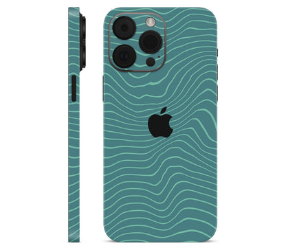 iPhone 14 Pro Max skin, Tide, full wrap with logo cutout