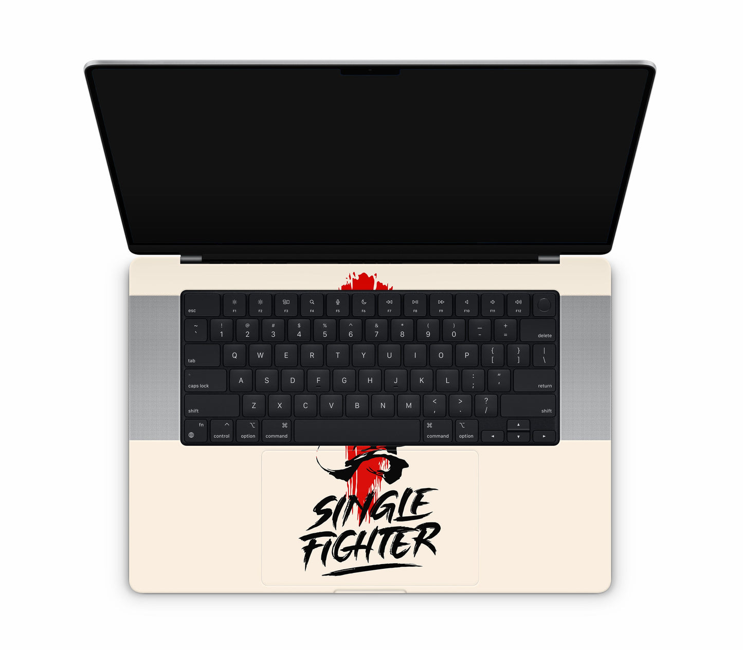 MacBook Pro 16" (2023, M3) skin, Samurai, inside skin