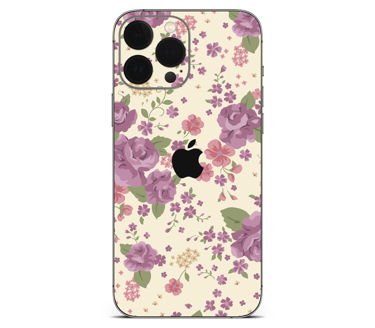 iPhone 13 Pro skin, Lilac, back skin with logo cutout