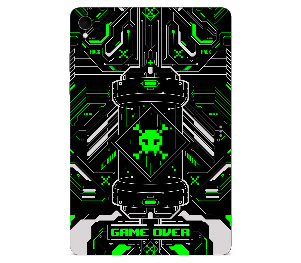 Galaxy Tab S11 skin, Fatal Error (Acid), back skin