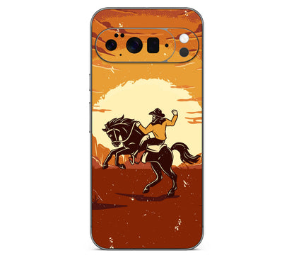 Google Pixel 11 Pro XL skin, Cowboy, back skin