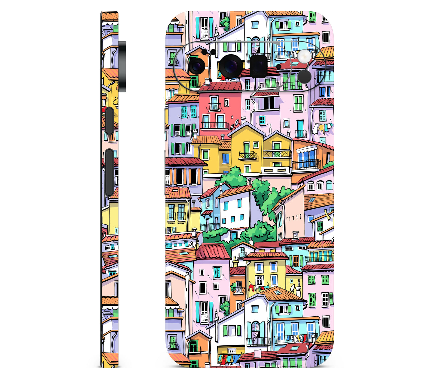 Google Pixel 11 Pro XL skin, Menton Mosaic, full wrap skin